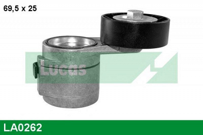LUCAS ENGINE DRIVE la0262 -  Натяжной ролик, поликлиновой  ремень